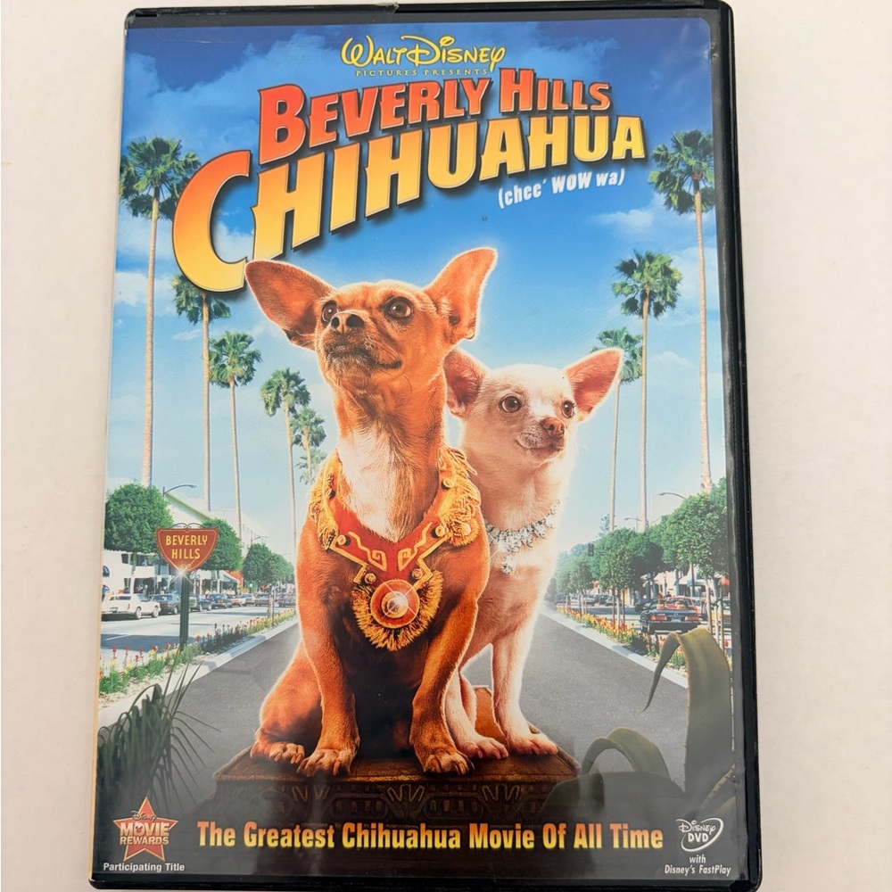 Disney's Beverly Hills Chihuahua DVD - Vibrant Yellow and Orange